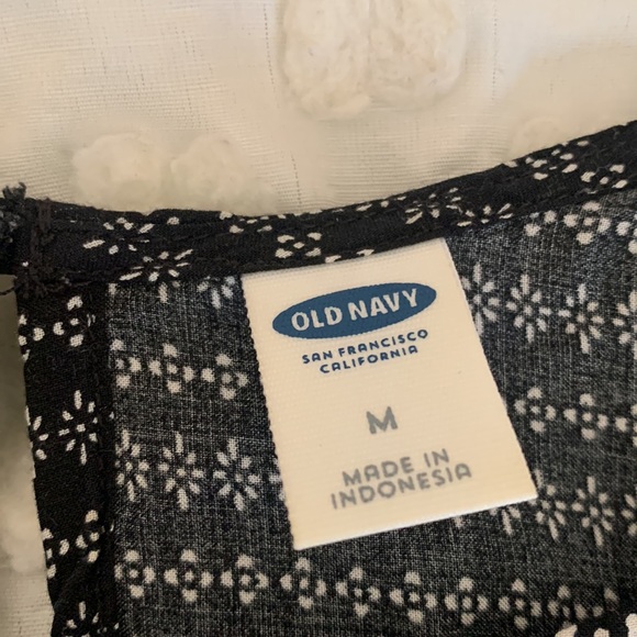 womens black patterned tank top - Picture 5 of 5